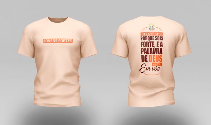 Camiseta Jovens Fortes